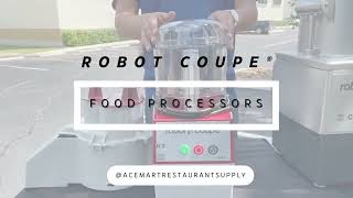 Robot-Coupe R2 and CL50 Commercial Food Processors