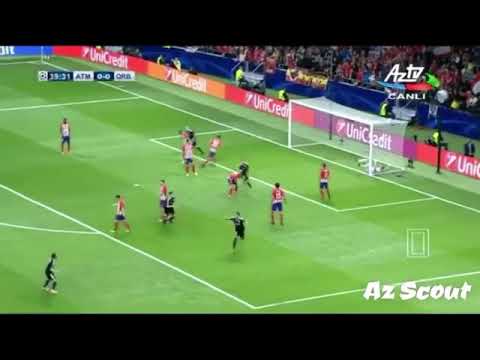 Atletiko Madrid - Qarabağ 1-1 (Miçel 40') Michel's goal (Atletico Madrid - Qarabağ)