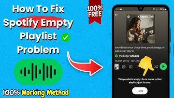 How To Fix Spotify Empty Playlist Problem in 2025