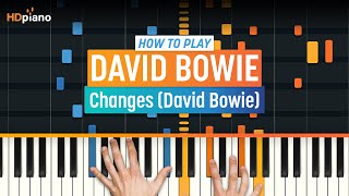 Miniatura de "How to Play "Changes" by David Bowie | HDpiano (Part 1) Piano Tutorial"