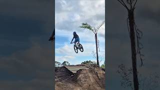 6 Year-Old Clears Braambos | MASSIVE MILESTONE🚲🔥 #mtb #shorts #downhill #milestone #extremesports