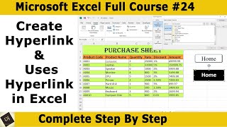 Hyperlink in Excel in Hindi | Tips for Using Hyperlink in Excel in Hindi | #hyperlink #exceltutorial