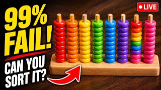99% People FAIL This Color Puzzle 😱 | Satisfying ASMR Brain Test LIVE 2