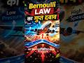 ✈️ Bernoulli Law का गुप्त दबाव! | How Air Pressure Makes Planes Fly 😱 Part- 2 #bernoulli #airplane