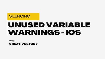 Silencing Unused Variable Warnings in Swift: Quick Solutions!
