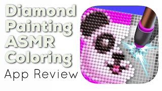 다이아몬드 페인팅 ASMR 컬러링; 이것이 최고의 다이아몬드 페인팅 앱인가요? screenshot 1
