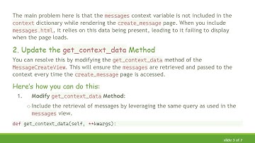 Resolving the messages Template Inclusion Issue in Django AJAX Implementation