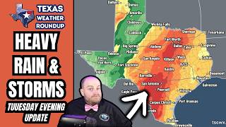 Where Texas Flooding Is Most Likely Wednesday and Thursday screenshot 3