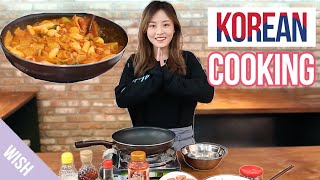 Korean Cooking W Kasper Tteokbokkiddukbokki 캐스퍼 떡볶이 만들기 Wishtrend