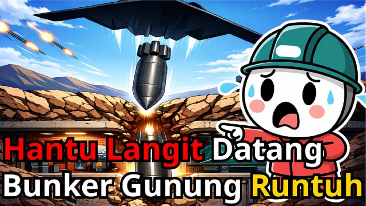 B-2 Spirit vs Bunker Nuklir Iran: Sains di Balik Bom 14 Ton Penembus Gunung (GBU-57 MOP)