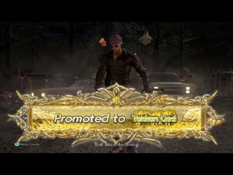 Lee Promoted to Tekken God! VS Tekken King Asuka 5 Bars Only Ranked Match Laggy PS4 v5 Tekken 7