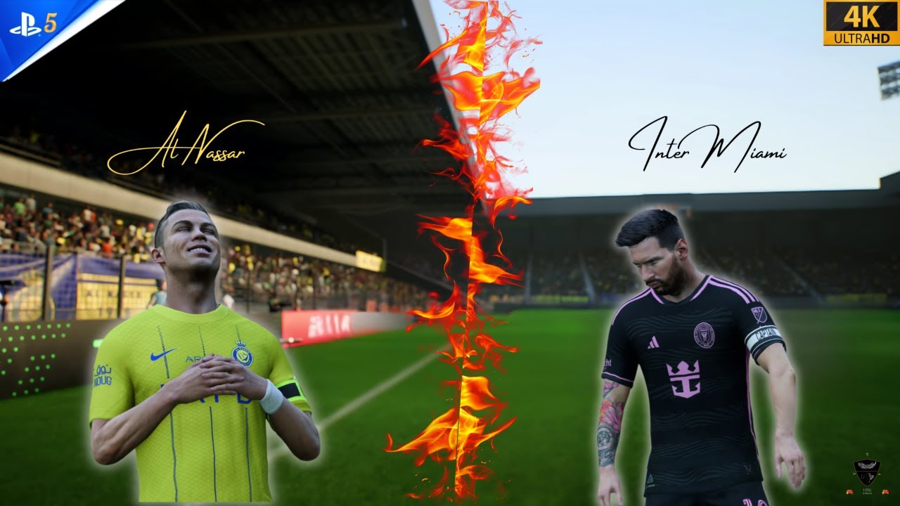 FC24 Next-Gen Gameplay PS5 (Ultra HD) Al Nassar Vs Inter Miami leg 1.