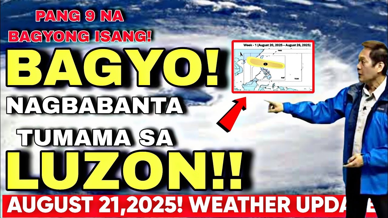 ETO ANG MGA LUGAR NA DADAANAN NG PANIBAGONG BAGYO! (BAGYONG ISANG NABUO NA)