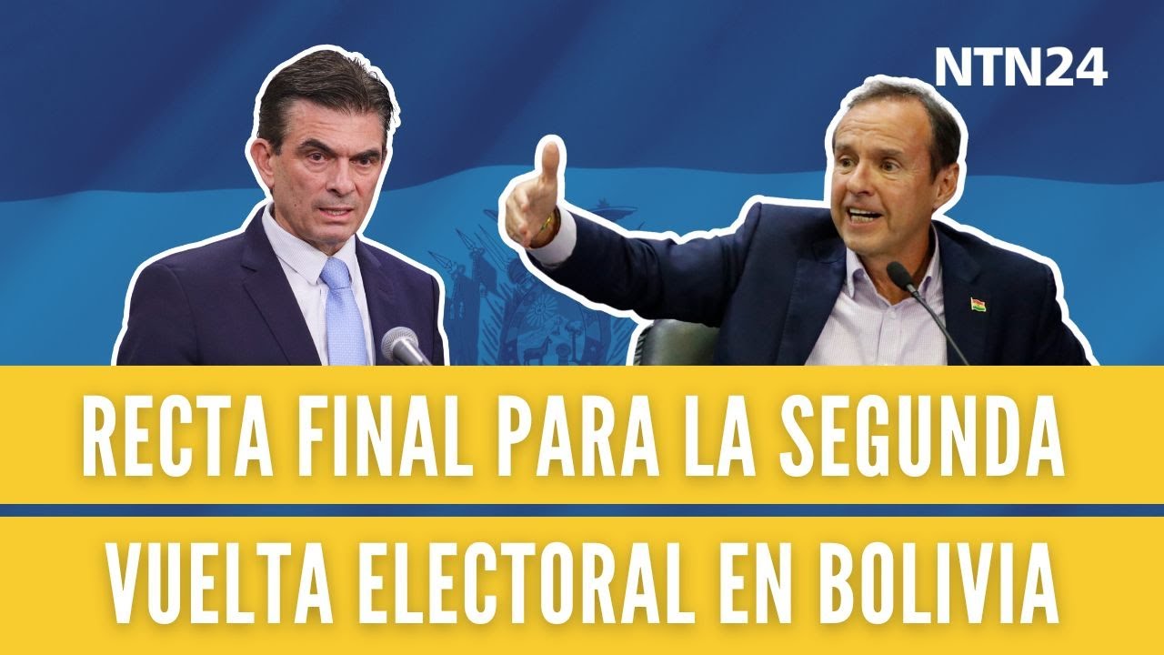 Recta final para la segunda vuelta electoral en Bolivia: así se ...