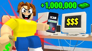 MAKING SCAM CALLS IN ROBLOX!