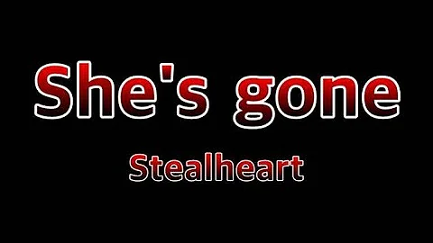 She's Gone - Steelheart(Lyrics)