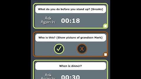 Spaced Retrieval Therapy App Preview