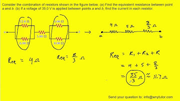 consider the combination of resistors shown in the figure below