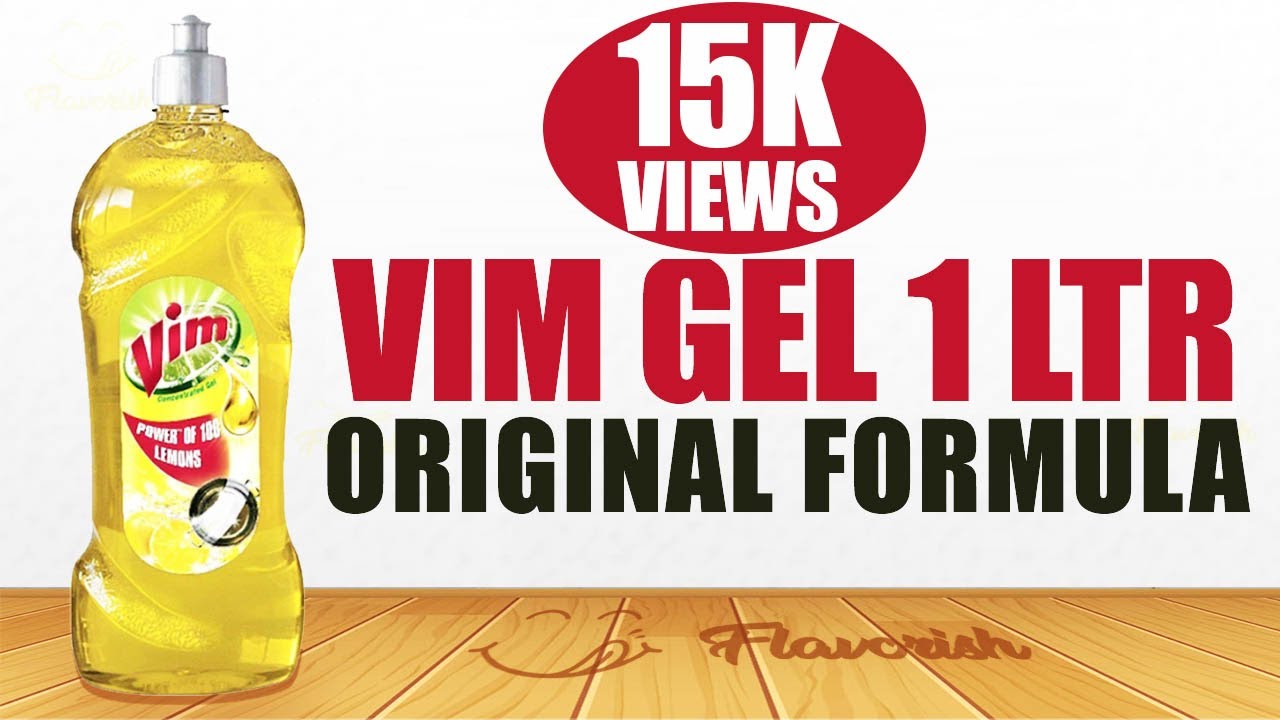 DIY Easy VIM Gel making formula for 1 kg விம் டிஷ்வாஷ் ஜெல்