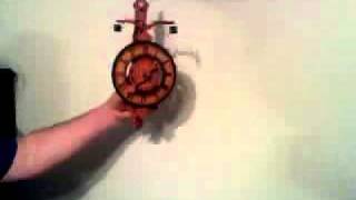 Conal's 1st verge and foliot clock ( from kit )