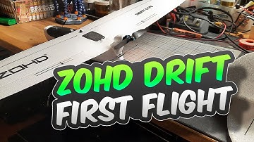 ZOHD Drift First Flight - iNav 2.5.1 Diff in Description