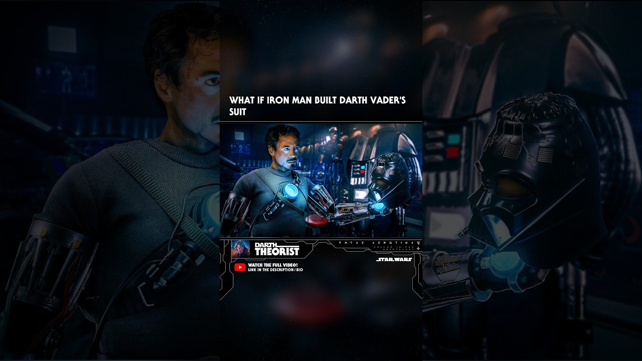 Vader Defeated | What If Iron Man BUILT Darth Vader's Suit? #Shorts