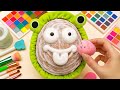 ASMR Makeup on Pumpkin🍉 (No Talking) | Oddly Satisfying &amp; Relaxing for Sleep
