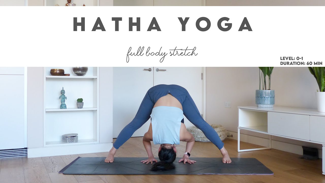 60-Min Beginners Hatha Yoga | Full Body Stretch | Lydia Lim Yoga