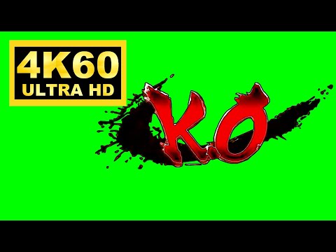 Street Fight KO - GREEN SCREEN 4K60