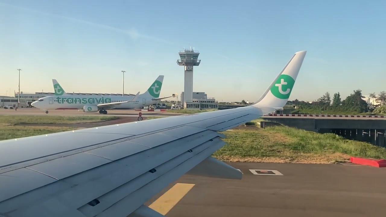Boeing 737-800. Take off flight Transavia Paris Orly Djerba of May 11, 2022.