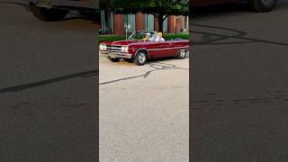Chevrolet Chevelle Malibu convertible classic Drive By Engine Sound Troy Traffic Jam Car Show 2025