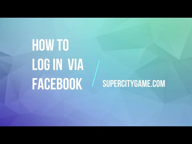 Facebook Instant Games (Facebook Gaming) — SuperCity Help Center