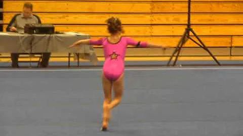 kyra's 1st place floor at centre elite