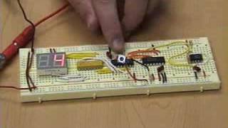 decade counter and display circuit