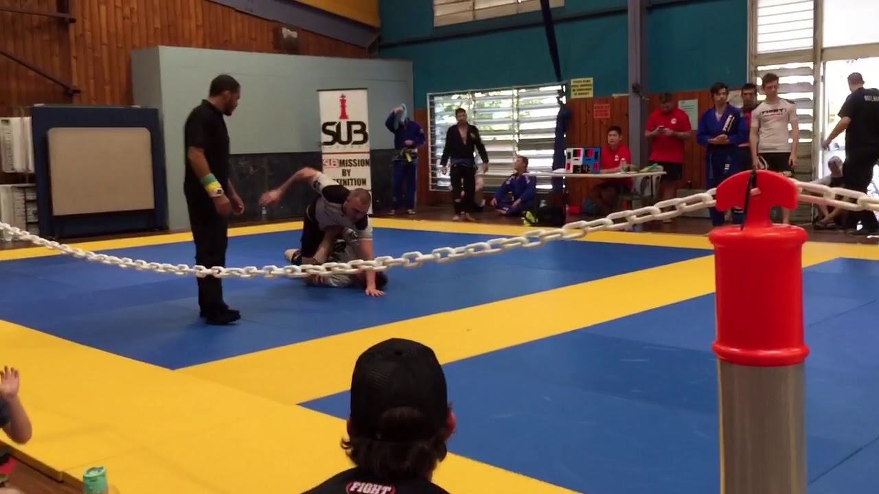 2017 Rockhampton QLD Championship BJJ Novice Masters 85kg NoGi Semi
