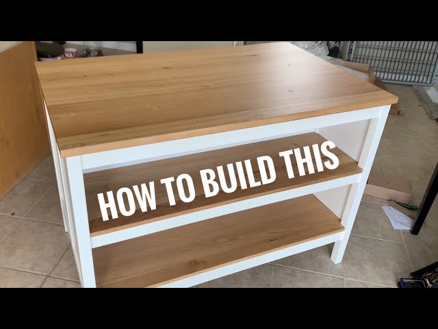 Ikea Basics - Tornviken Kitchen Island - YouTube