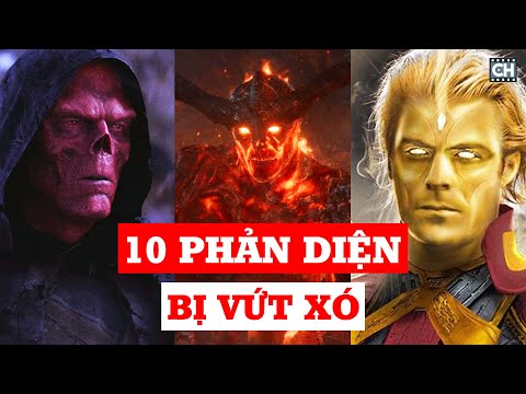 10 PHẢN DIỆN bị Marvel vứt xó | Phim Chan