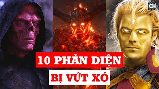 10 PHẢN DIỆN bị Marvel vứt xó | Phim Chan