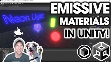 Hoe EMISSIEVE MATERIALEN in Unity te gebruiken! Stapsgewijze handleiding