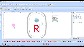 3.03:  Object Properties Docker in BERNINA DesignWorks