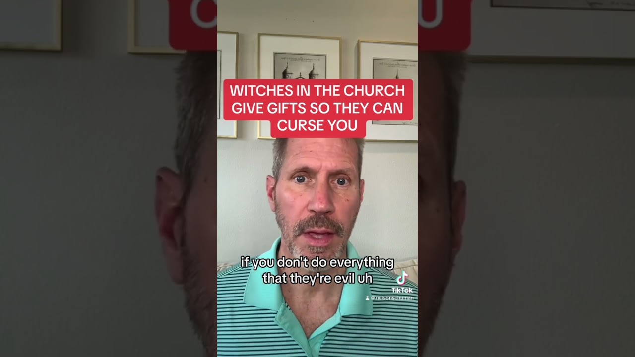 WITCHES IN THE CHURCH GIVE GIFTS SO THEY CAN CURSE YOU