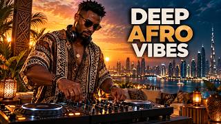 Afro House 2026 | Deep Melodic Set | Black Coffee Style Rooftop Session