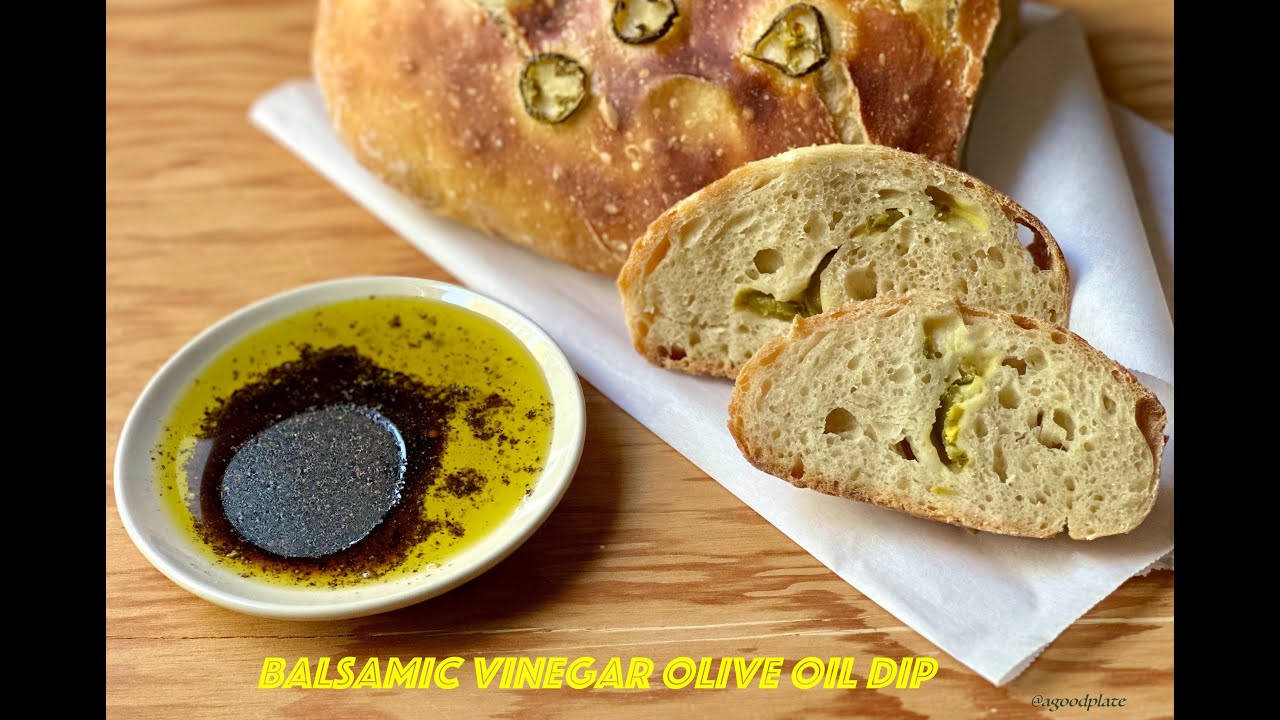 Balsamic Vinegar Olive Oil Dip | Balsamic Vinegar Olive Oil Dip for