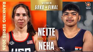 🇺🇸🔥🇮🇳🏅 BEST MATCH | Abigail Elizabeth NETTE vs. Neha NEHA | UWW RANKING SERIES 2026 | WW 59Kg