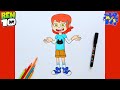 How To Draw Gwen From Ben 10 Reboot