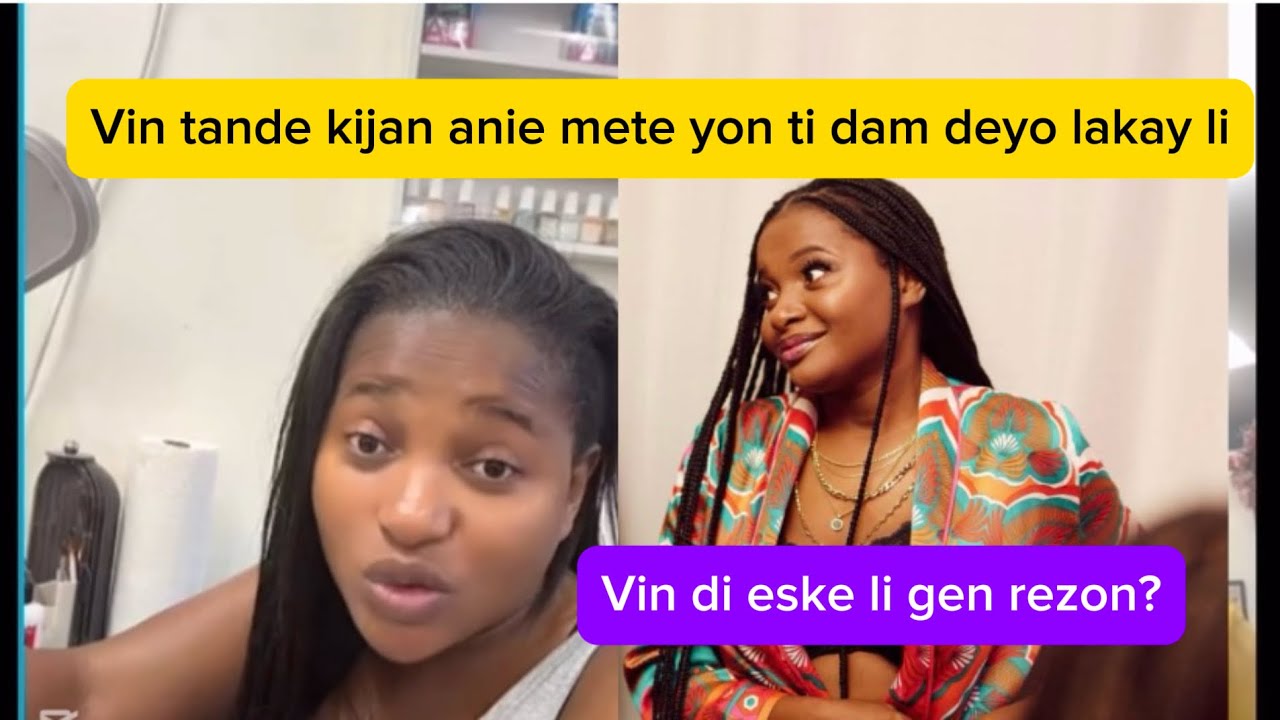 Wap sezi tande kijan Anie arlerte mete yon ti dam deyo lakay li vin di si li gen rezon nan komantè a