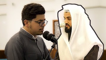 تقليد جميل في تلاوة مشهورة للقارئ رعد الكردي من سورة النازعات بصوت (عبدالرحمن شمس الدين الورتي)