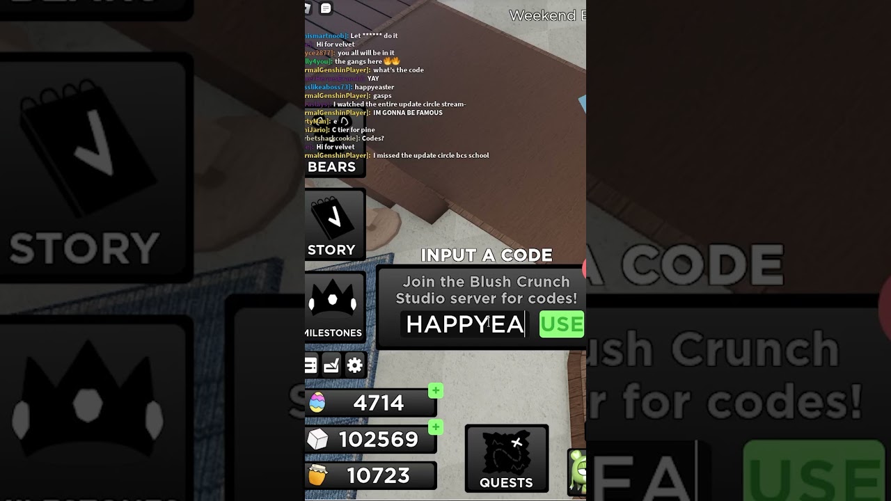 Easter code! (Flavor Frenzy) 