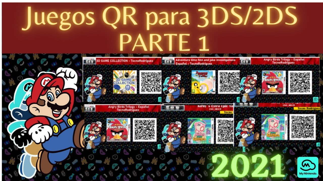 Instalar Juegos 3Ds Qr / Pack Juegos Cia Qr Youtube : Tutorial sobre cómo instalar juegos con ...