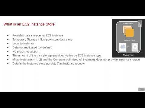 EC2 Instance Store